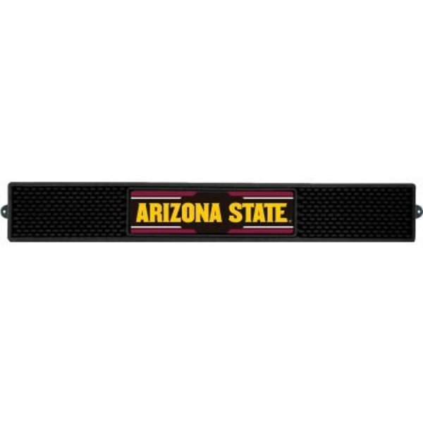 Fanmats FanMats Drink Mat, 20535, Arizona State University, 3-1/4"x 24"x 1" 20535